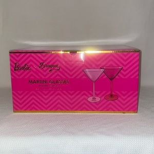 Barbie Martini Glasses